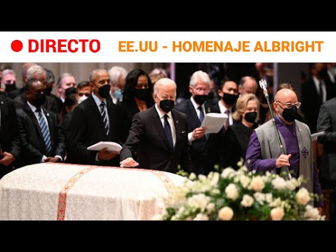 EN DIRECTO TRIBUTO a la DIFUNTA ex srecretaria del estado MADELEINE ALBRIGHT | RTVE Noticias