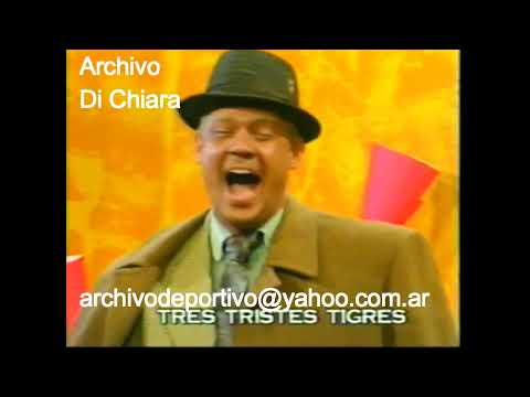 DiFilm - Promo Tres tristes Tigres con Dady Brieva Guinzburg Chino Volpato - 1996