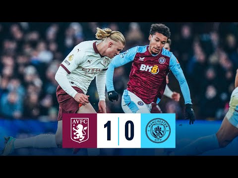 HIGHLIGHTS! DEFLECTED STRIKE SEES CITY DEFEATED AT VILLA | Aston Villa 1-0 City | Premier League