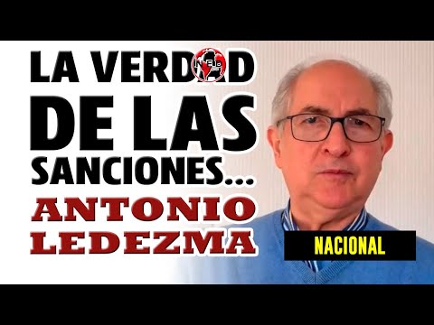 LA VERDAD DE LAS SANCIONES...: Antonio Ledezma