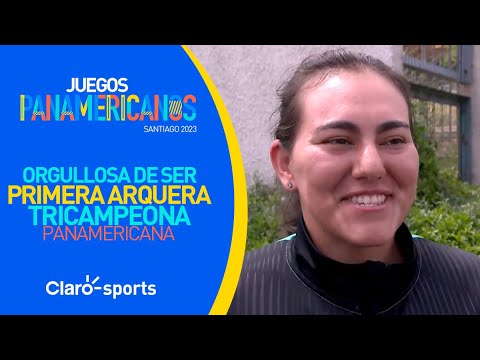 Alejandra Valencia gana oro y bronce en el tiro con arco de Santiago 2023