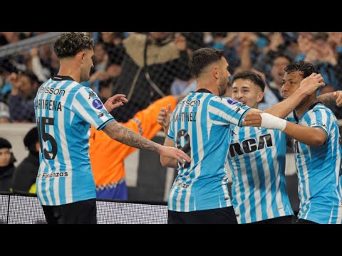 FIESTA EN AVELLANEDA: Racing le ganó 4 a 1 a Paranaense y es semifinalista de la Copa Sudamericana