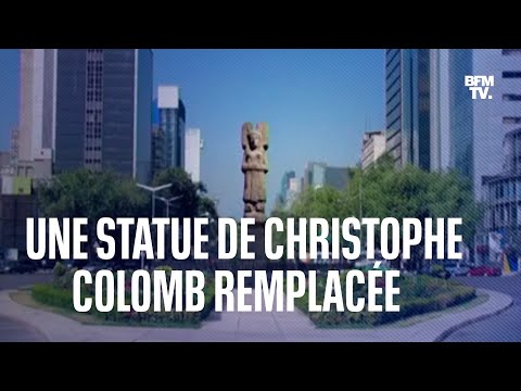 Au Mexique, une statue de Christophe Colomb va être remplacée par celle d’une femme indigène