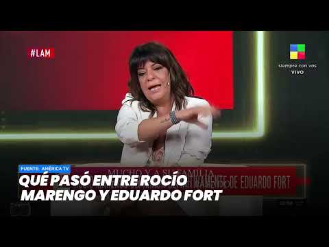 Qué pasó entre Rocío Marengo y Eduardo Fort- Minuto Argentina