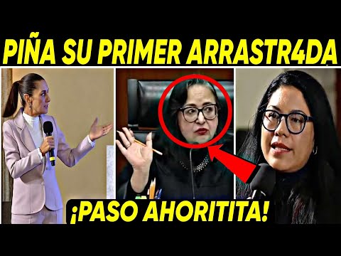 PASO AHORITITA ¡PIÑA RECIBE SU PRIMER ARRASTR4DA! CLAUDIA FUE DIRECTO AL GRANO