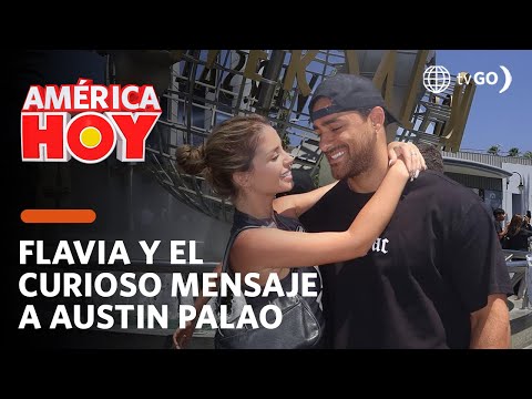 América Hoy: ¿Flavia Laos dedica el mismo mensaje a Austin y Patricio? (HOY)