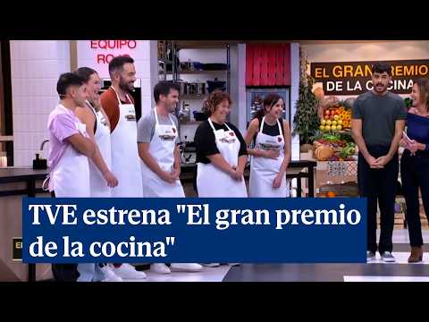 TVE estrena El gran premio de la cocina,  el primer talent show de cocina en tiempo real