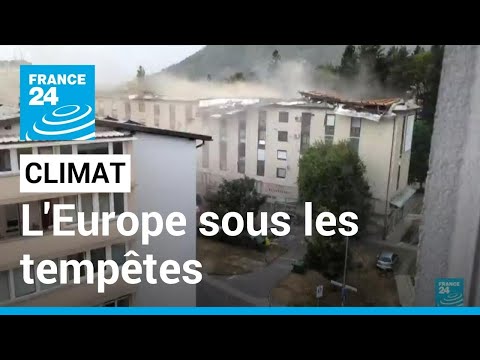 Intempéries : l'ensemble de l'Europe touchée par des tempêtes meurtrières • FRANCE 24