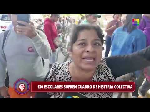 Crónicas de Impacto - MAY 22 - 130 ESCOLARES SUFREN CUADRO DE HISTERIA COLECTIVA | Willax