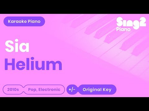 Helium - Sia | Fifty Shades Darker (Piano Karaoke)