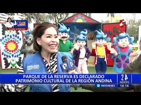 Parque de la Reserva es declarado Patrimonio Cultural de la Región Andina