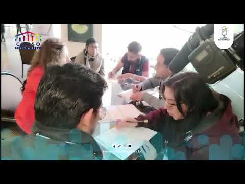 Se inicia el censo a periodistas de la ciudad de La Paz en el Hotel Europa