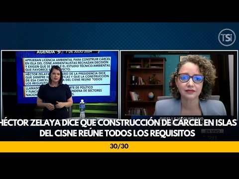 Héctor Zelaya dice que construcción de cárcel en Islas del Cisne reúne todos los requisitos