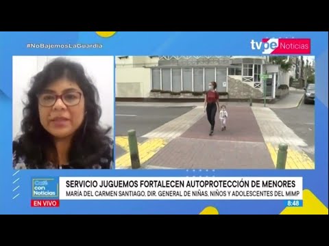 Café con Noticias | María del Carmen Santiago, Dir. General de Niñas, Niños y Adolescentes del Mimp