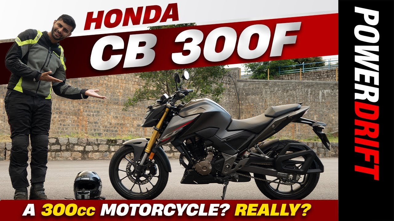Giveaway Alert! | 2022 Honda CB300F | Should You Give An (ef)F? | First Ride Review | PowerDrift