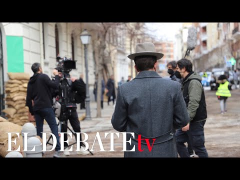 Madrid vuelve a la guerra en el rodaje de la serie 'Los pacientes del doctor García'