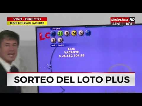 Sorteo del Loto Plus (5/12/2020)