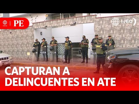 Capturan a organización criminal que usurpaba de terrenos | Primera Edición | Noticias Perú