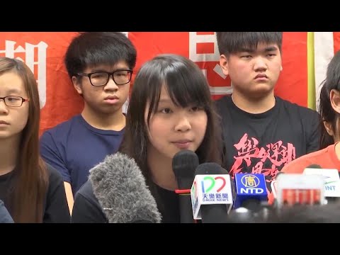 Hong Kong leader on pro-democracy activist Agnes Chow who jumped bail and fled to Canada