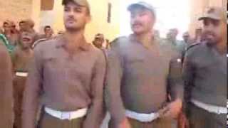 فيديو:دحه لمستجدين بدوره الأمن العام