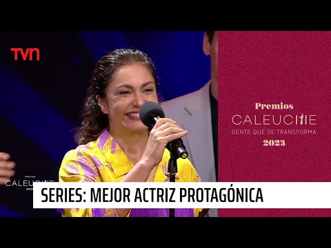 Categoría series: Mejor actriz protagónica | Premios Caleuche 2023