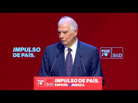 Borrell asegura que lo que busca el PSOE es la igualdad