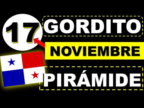 Pirámide de la Suerte Lotería de Panamá Viernes 17 Noviembre 2023 Gordito del Zodiaco Millonario