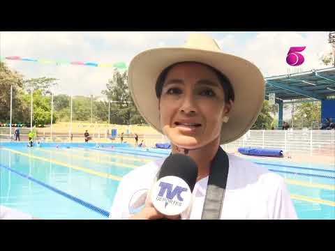 Reanudan Festival del Agua en las piscinas de la Villa Olímpica