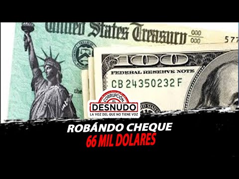 Jorge Anibal Torres Puello, El Z. Diputado Robándo Cheque de 66 mil dolares Del Tesoro en USA!!!