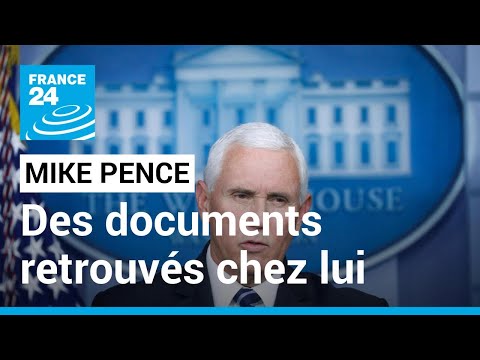 Aux États-Unis, des documents confidentiels retrouvés chez l'ancien vice-président Mike Pence