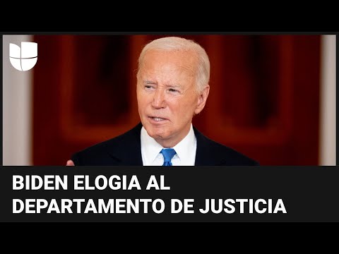 Biden elogia labor del Departamento de Justicia tras captura de 'El Mayo' y Joaquín Guzmán López