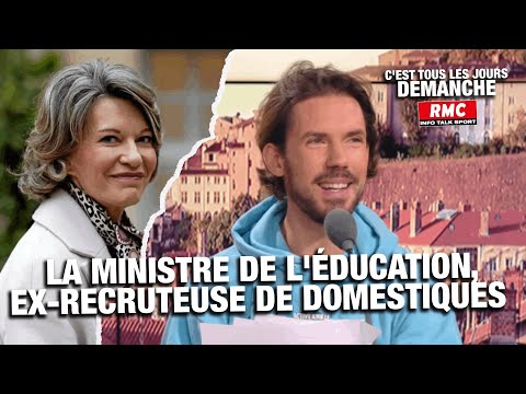 Arnaud Demanche: La ministre de l'Éducation, ex-recruteuse de domestiques