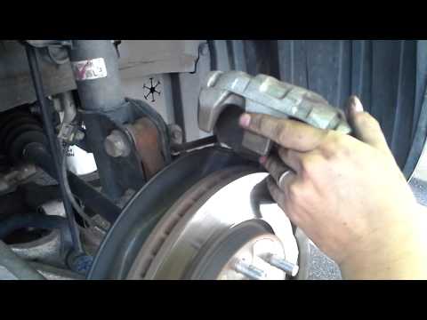 Changing brake pads honda odyssey #4