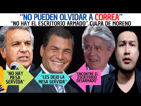 Guillermo Lasso recuerda a Rafael Correa y Lenin Moreno “La mesa servida”