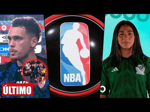 Lucas Ocampos MOMENTO BOCHORNOSO | NBA estrena INCREÍBLE CANCHA LED | México FEMENIL SUB 17