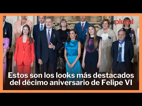 Letizia y Leonor sorprenden con unos de los looks más destacados del aniversario de Felipe VI