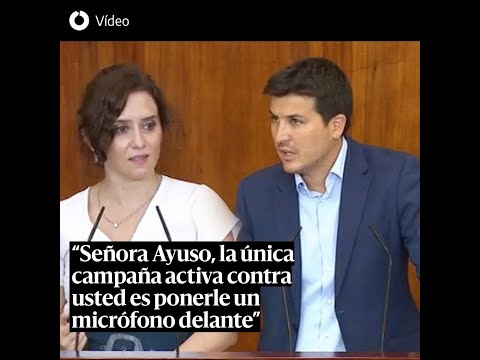 La única campaña activa contra usted es ponerle un micrófono delante