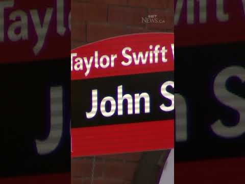 Toronto unveils 'Taylor Swift Way' ahead of Eras tour