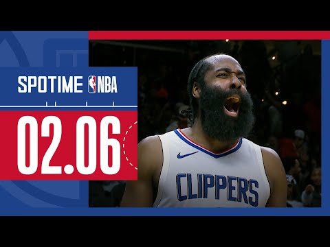 [SPOTIME NBA] 저 세상 공격 농구 LA 클리퍼스 vs 애틀랜타 & TOP10 (02.06)