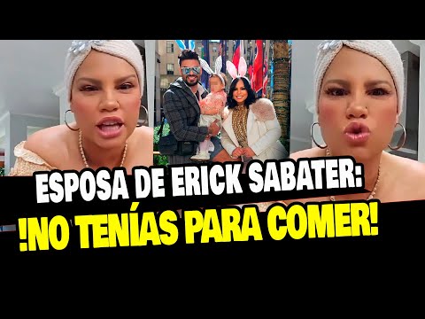 ESPOSA DE ERICK SABATER ARREMETE CONTRA ÉL Y REVELARÁ SECRETO DEL MODELO