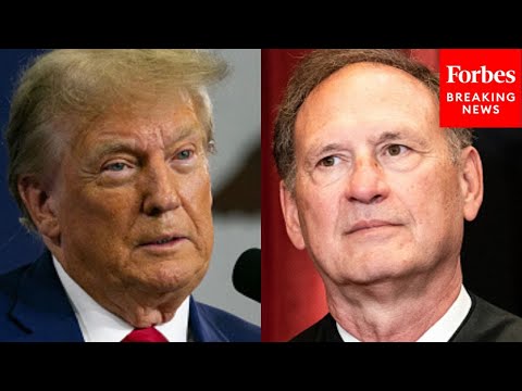 ‘Would That Be Constitutional?’: Justice Samuel Alito Questions Lawyer In Trump T-Shirt Case