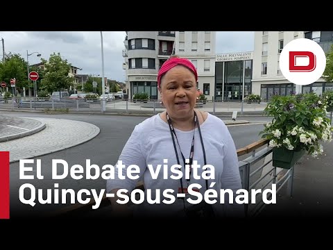 Zoe Valdés en el estallido de Francia I: El Debate visita la localidad de Quincy-sous-Sénart