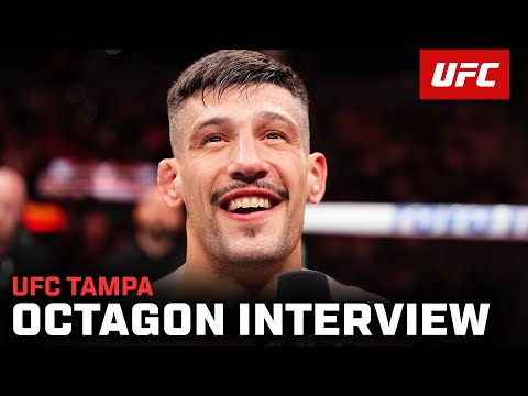 Joel Álvarez Octagon Interview | UFC Tampa