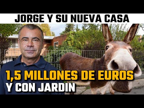 El nuevo CASOPLON de Jorge Javier en MADRID 1,5 MILLONES y con jardín para su BURRO FORTUNATO