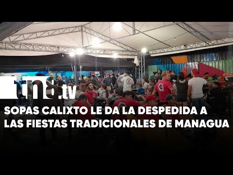 Despidiendo las Fiestas de Managua con Arte y Cultura en Sopas Calixto - Nicaragua