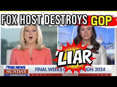 WOW! Fox News SUNDAY Host, EXPLODES GOP Senator for LIES!