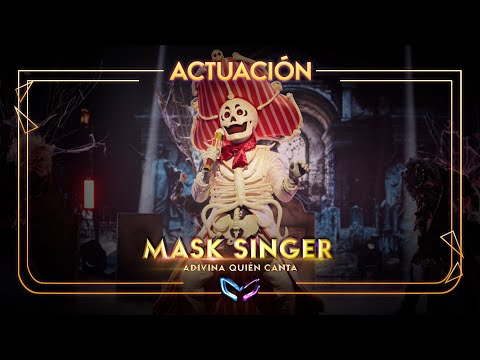 Esqueleto canta 'Bienvenidos' | Mask Singer: Adivina quién canta