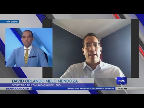 Entrevista a David Orlando Melo Mendoza, sobre las elecciones internas del PRD para escoger el CEN
