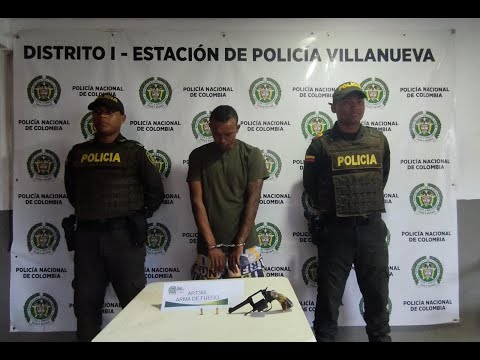 A pesar de que corrió cayó alias el ´Chigüiro´, conocido delincuente en el municipio de Villanueva