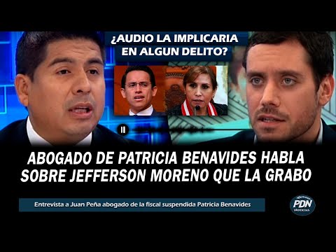 ABOGADO DE PATRICIA BENAVIDES HABLA SOBRE JEFFERSON MORENO QUE  LE GRABO AUDIO A PATRICIA BENAVIDES